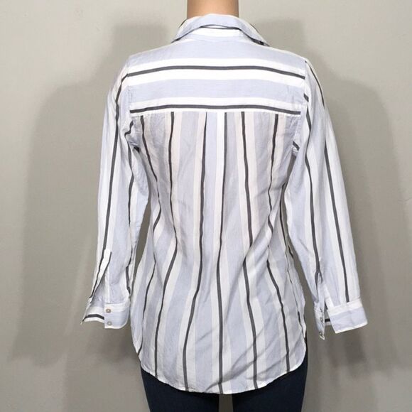 Soft Surroundings blue striped top. New - Picture 3 of 4